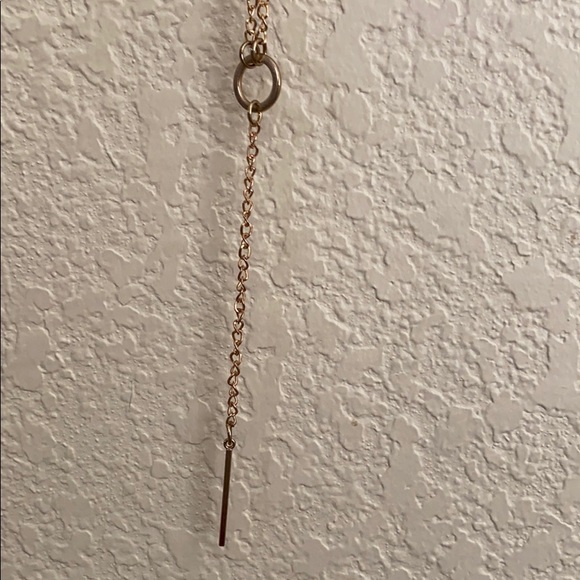 Long double up rose gold necklace - Picture 1 of 3